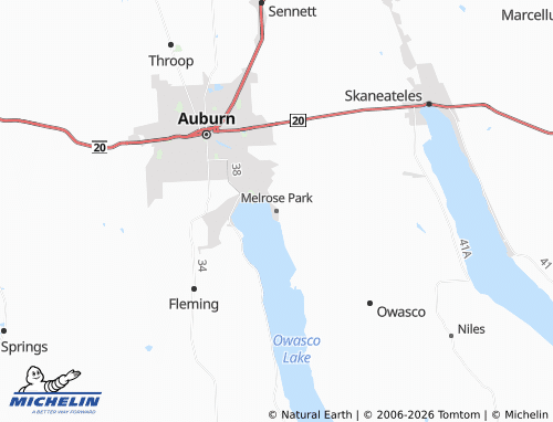 Mapa MICHELIN Melrose Park - ViaMichelin