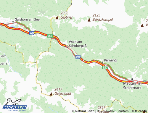 Mappa MICHELIN Unterwald - ViaMichelin
