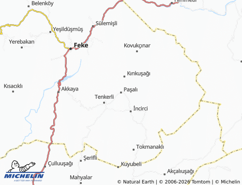 MICHELIN Paşalı map - ViaMichelin