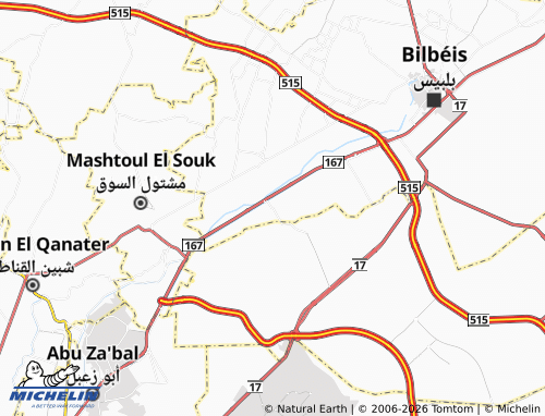 Mappa MICHELIN Basateen al-'Isma'eeliyyah - ViaMichelin