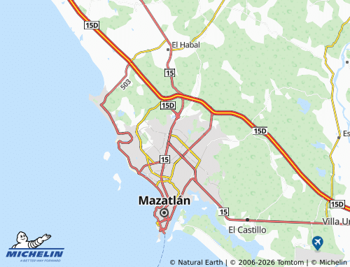 Mapa MICHELIN Hogar del Pescador - ViaMichelin