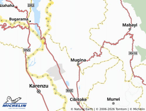 Mappa MICHELIN Kagogo - ViaMichelin