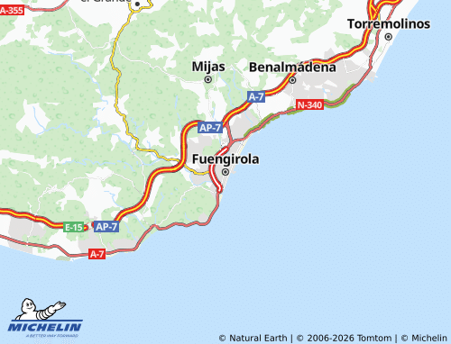 MICHELIN Fuengirola map - ViaMichelin