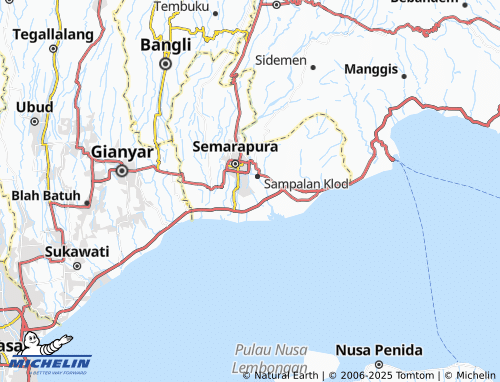 Carte MICHELIN Kampung Gelgel - ViaMichelin