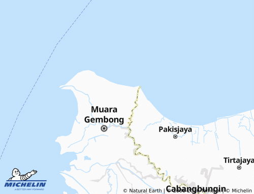Mapa MICHELIN Pantai Bakti - ViaMichelin