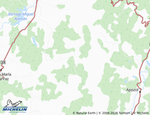 MICHELIN-Landkarte Cerro Chino - ViaMichelin