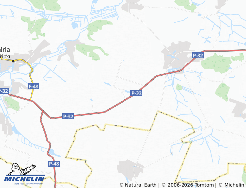 MICHELIN Kvitneve map - ViaMichelin