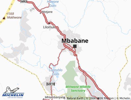 Carte MICHELIN Nkwalini - ViaMichelin