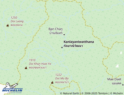 MICHELIN Kanlayaniwatthana map - ViaMichelin