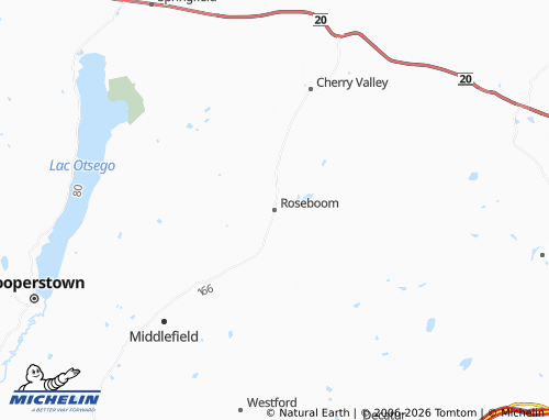 Mapa MICHELIN Roseboom - ViaMichelin