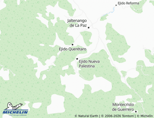 Mappa MICHELIN Ejido Nueva Palestina - ViaMichelin