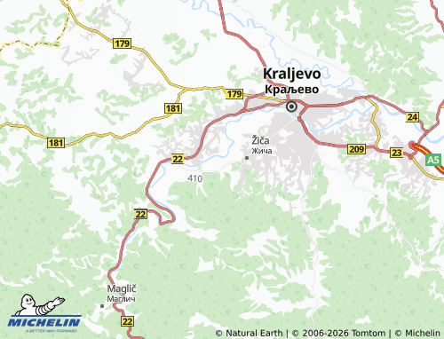 Mapa MICHELIN Gotovac - ViaMichelin
