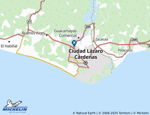 MICHELIN Irekani map - ViaMichelin