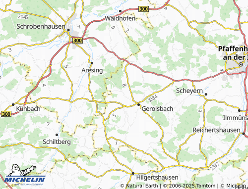 MICHELIN Stockhausen map - ViaMichelin