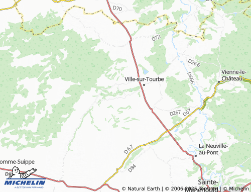 MICHELIN Virginy map - ViaMichelin