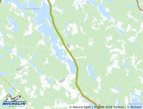 MICHELIN Suinula map - ViaMichelin