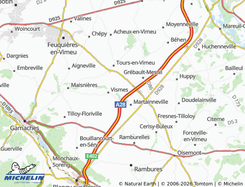 Mapa MICHELIN Le Plouy - ViaMichelin