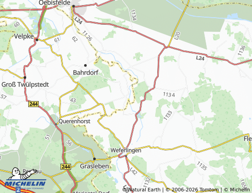 MICHELIN Saalsdorf map - ViaMichelin