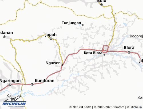 Carte MICHELIN Sendangmulyo - ViaMichelin