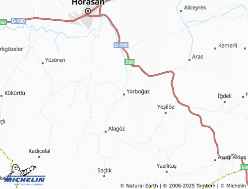 MICHELIN Yarboğaz map - ViaMichelin