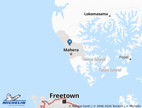Mapa MICHELIN Mahera - ViaMichelin
