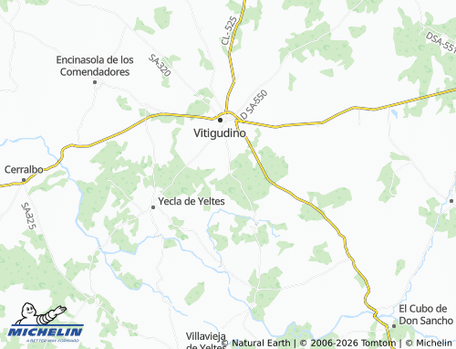 MICHELIN Moronta map - ViaMichelin