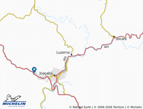 Carte MICHELIN Luzerna - ViaMichelin