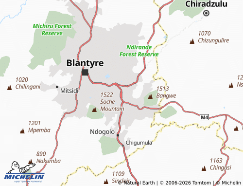 Mappa MICHELIN Limbe - ViaMichelin