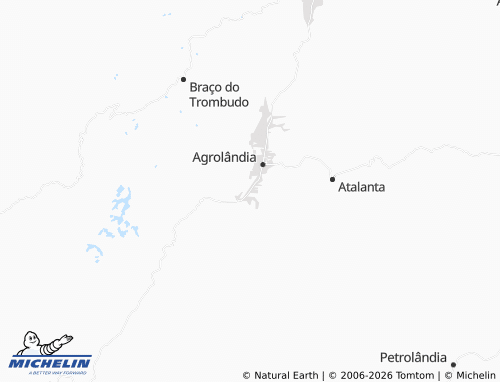 Mapa MICHELIN Três Barras - ViaMichelin
