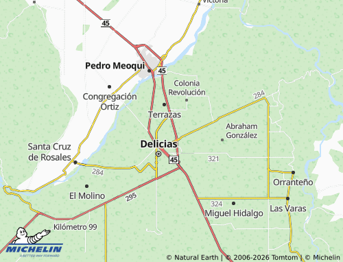 MICHELIN Privada Rincón de Campo Real map - ViaMichelin