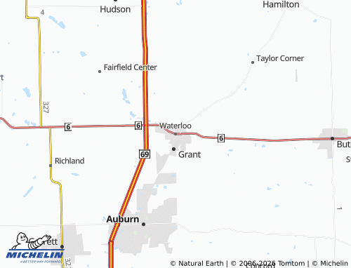 Mapa MICHELIN Waterloo - ViaMichelin