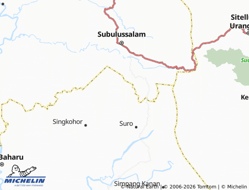 Mappa MICHELIN Suro Baru - ViaMichelin