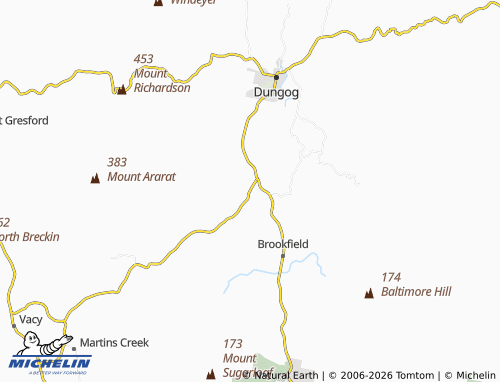 Mapa MICHELIN Wirragulla - ViaMichelin