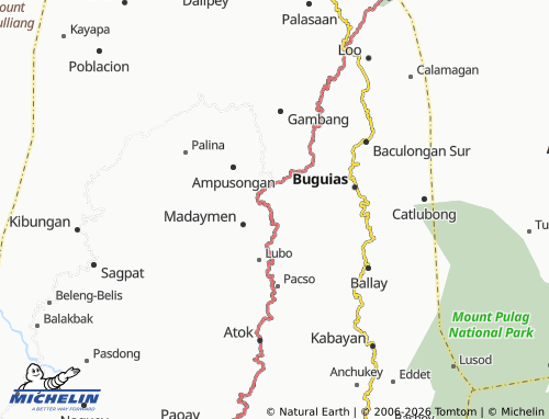 MICHELIN Natubleng map - ViaMichelin