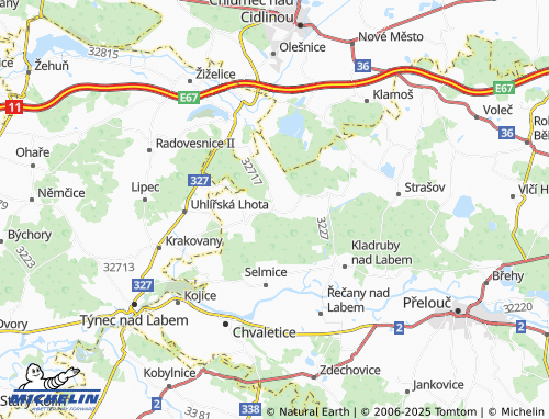 MICHELIN Tetov map - ViaMichelin