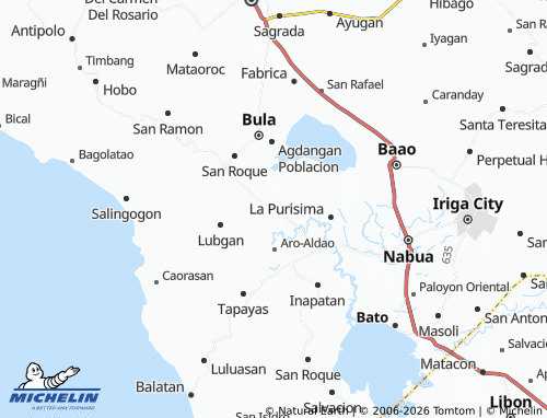 MICHELIN Balaogan map - ViaMichelin