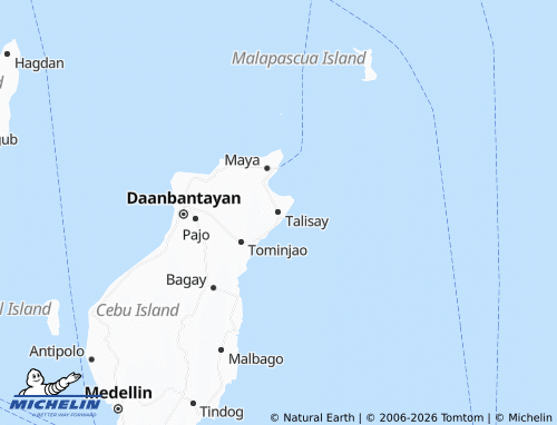 MICHELIN Talisay map - ViaMichelin