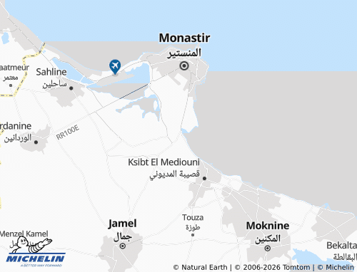 MICHELIN Khanees map - ViaMichelin