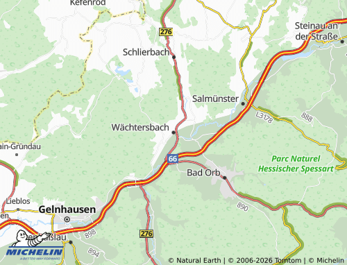 Mapa MICHELIN Wächtersbach - ViaMichelin