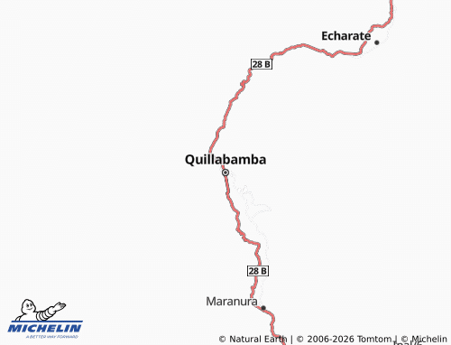 Kaart MICHELIN Quillabamba - ViaMichelin