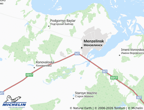 MICHELIN-Landkarte Yurtovo - ViaMichelin
