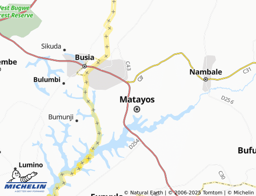 MICHELIN Mundika map - ViaMichelin