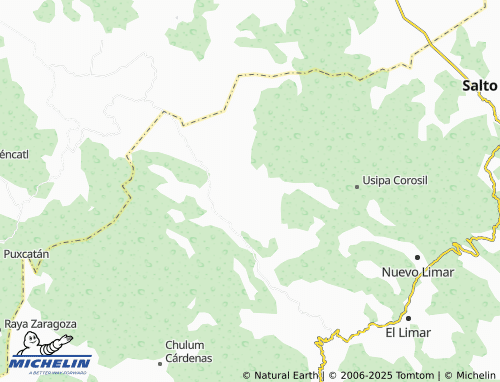 Carte MICHELIN Paso Chinal - ViaMichelin