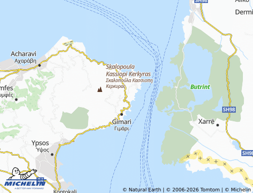 Mapa MICHELIN Agnitsini - ViaMichelin