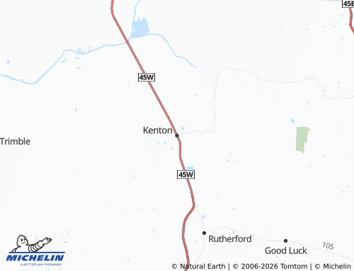 Mapa MICHELIN Kenton - ViaMichelin