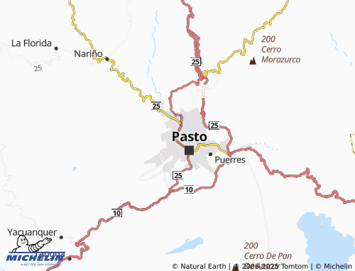 MICHELIN las Acacias map - ViaMichelin