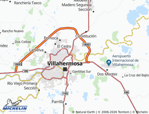 Mappa MICHELIN San Ángel Indeco - ViaMichelin