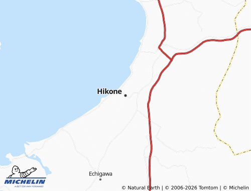 Mapa MICHELIN Hikone - ViaMichelin