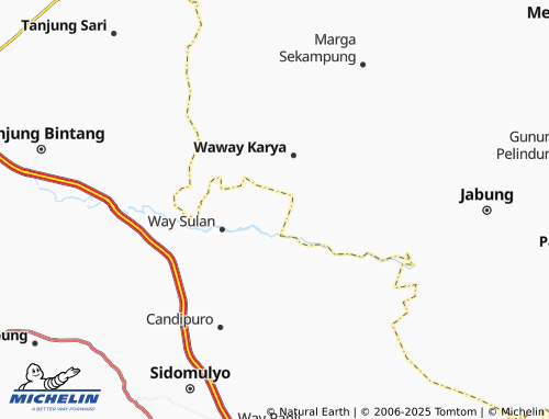 MICHELIN Sukamaju map - ViaMichelin