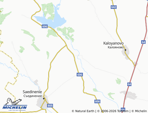 Mappa MICHELIN Nedelevo - ViaMichelin